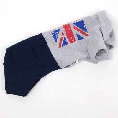 画像1: 【ポロシャツつなぎ】UnionJack(ユニオンジャック)つなぎポロシャツ